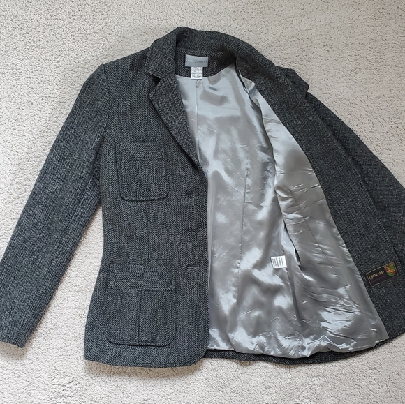 Vintage Herringbone Wool Jacket - Picture 5 of 9